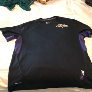 Baltimore Ravens Black Nike Dri Fit Shirt